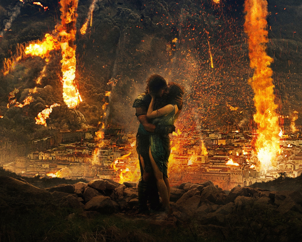 Screenshot №1 pro téma Pompeii 2014 Movie 1280x1024