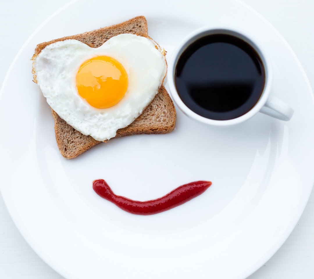 Das Happy Breakfast Wallpaper 1080x960