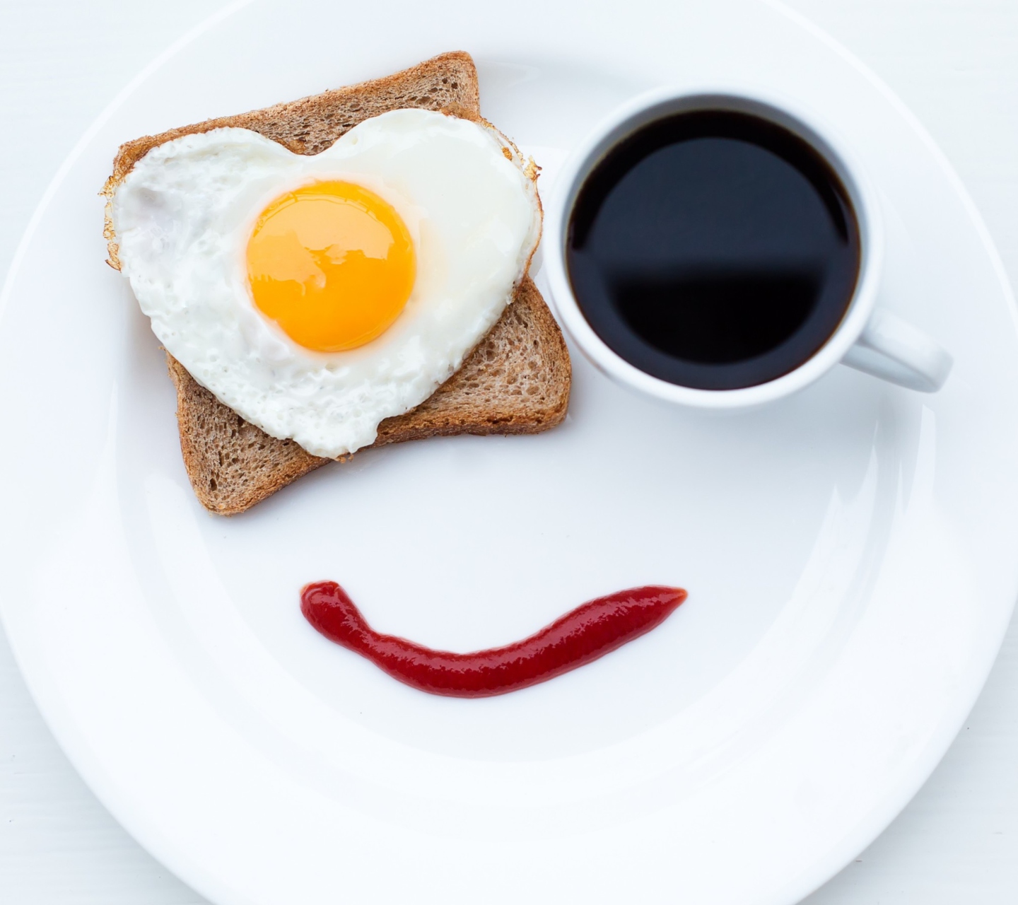 Happy Breakfast wallpaper 1440x1280