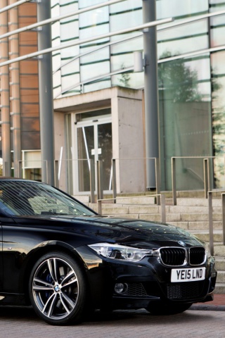 Screenshot №1 pro téma BMW M3 Matte Black Tinting 320x480