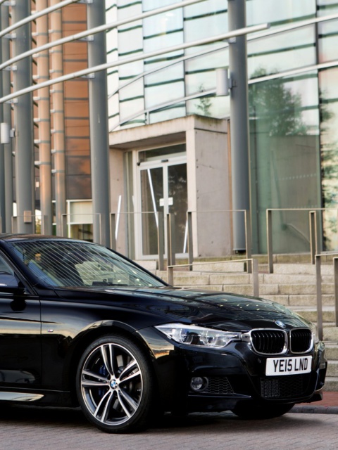 BMW M3 Matte Black Tinting screenshot #1 480x640