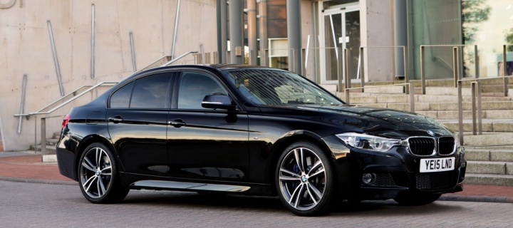 BMW M3 Matte Black Tinting screenshot #1 720x320