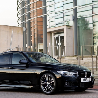 Kostenloses BMW M3 Matte Black Tinting Wallpaper für iPad Air