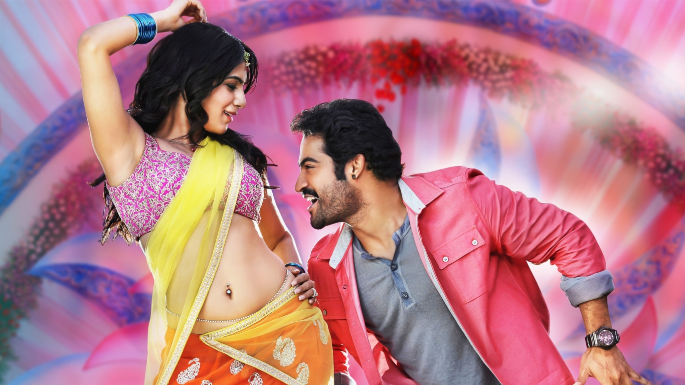 Screenshot №1 pro téma Ramayya Vasthavayya Telugu Movie 1366x768