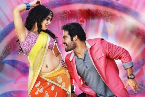 Screenshot №1 pro téma Ramayya Vasthavayya Telugu Movie 480x320