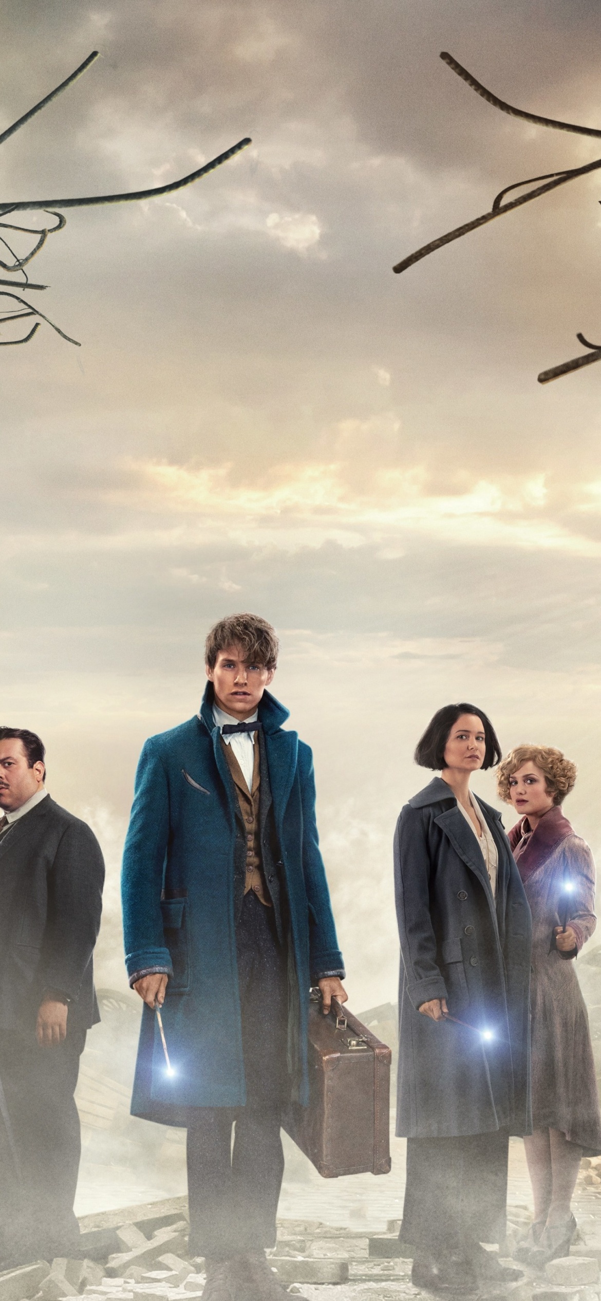 Screenshot №1 pro téma Fantastic Beasts and Where to Find Them 1170x2532