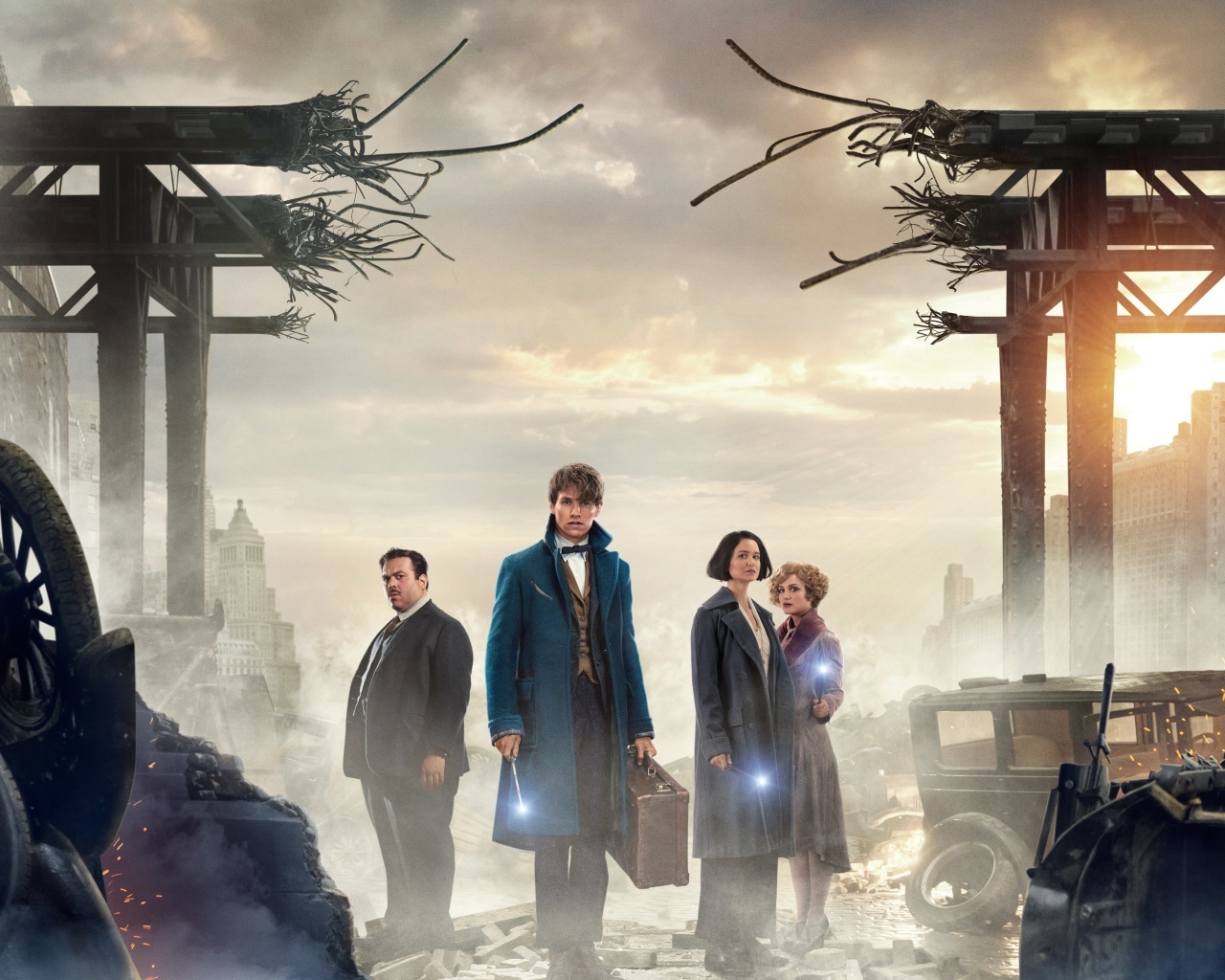 Das Fantastic Beasts and Where to Find Them Wallpaper 1280x1024