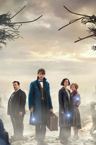 Fondo de pantalla Fantastic Beasts and Where to Find Them 320x480