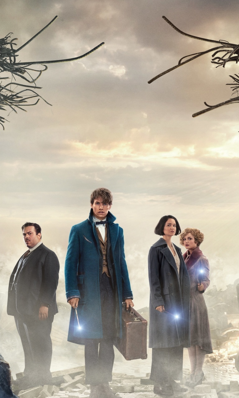 Fondo de pantalla Fantastic Beasts and Where to Find Them 768x1280