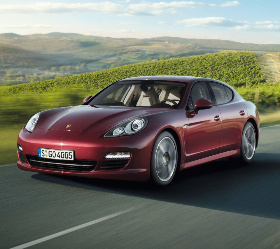 Das Porsche Panamera V6 Wallpaper 960x854