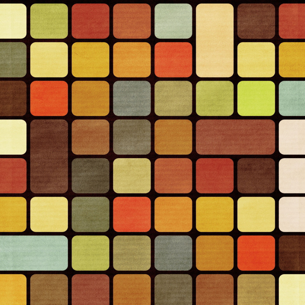 Screenshot №1 pro téma Rubiks Cube Squares Retro 1024x1024