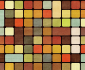 Screenshot №1 pro téma Rubiks Cube Squares Retro 176x144