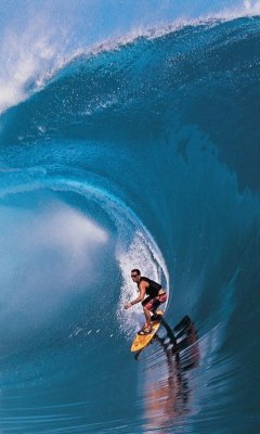 Fondo de pantalla Surfer 240x400