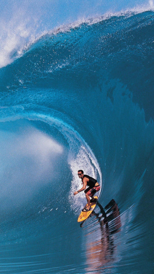 Surfer wallpaper 640x1136