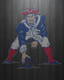 Das New England Patriots Wallpaper 128x160
