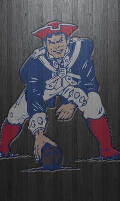 Das New England Patriots Wallpaper 240x400