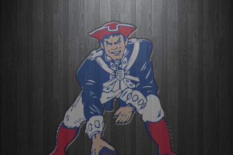 Das New England Patriots Wallpaper 480x320