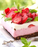 Sfondi Strawberry Cake 128x160
