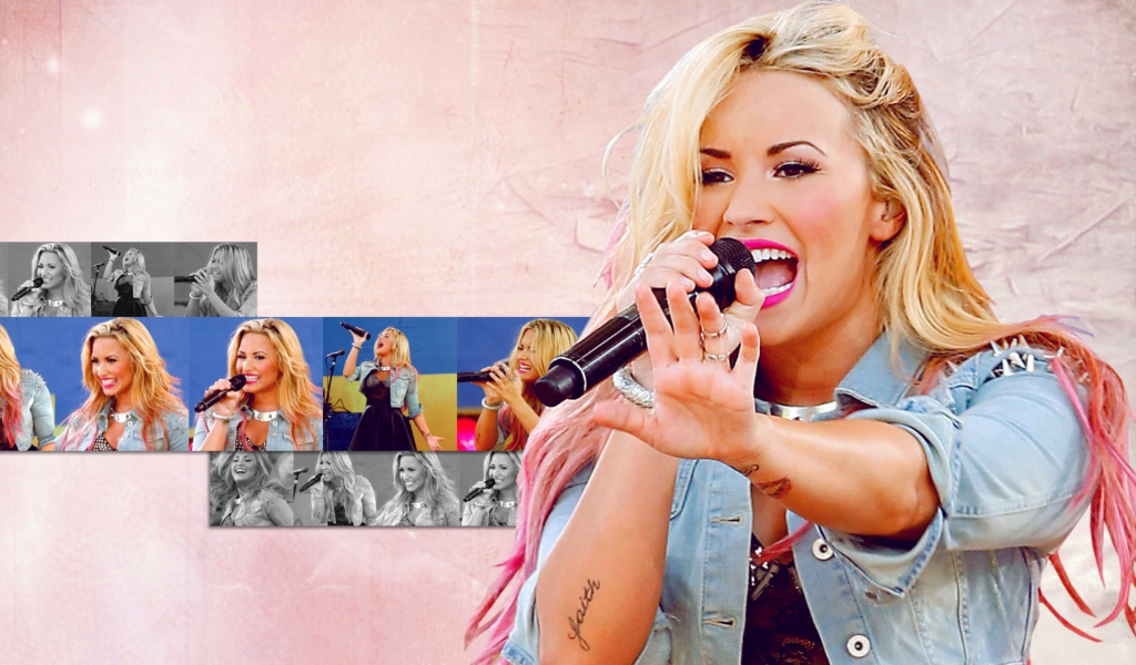 Screenshot №1 pro téma Demi Lovato Singing 1024x600