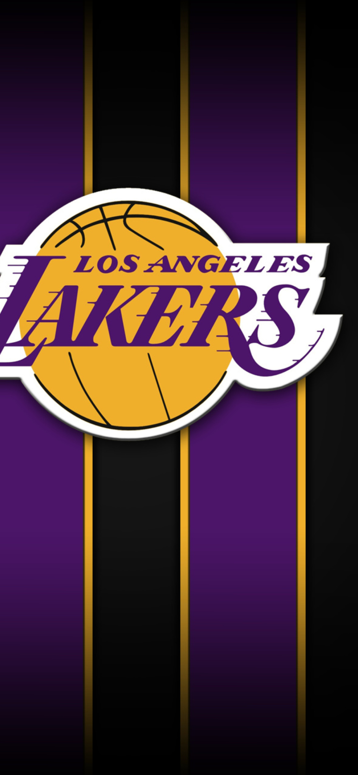 Screenshot №1 pro téma Los Angeles Lakers 1170x2532