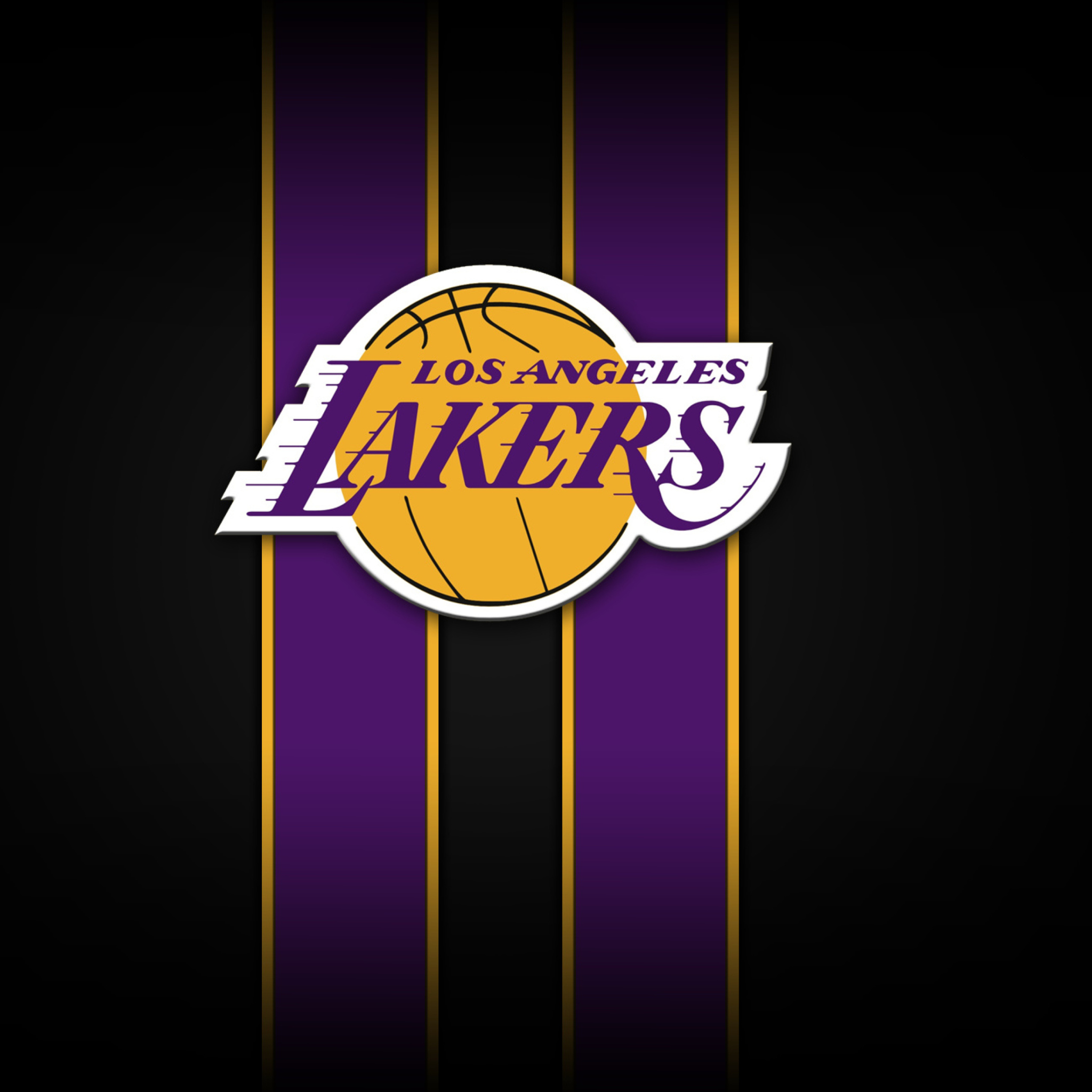 Das Los Angeles Lakers Wallpaper 2048x2048