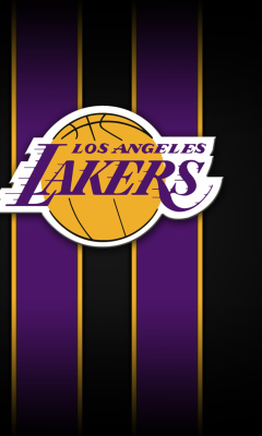Los Angeles Lakers wallpaper 240x400