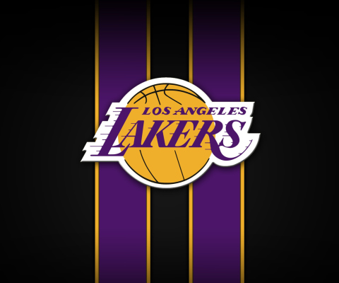 Обои Los Angeles Lakers 480x400