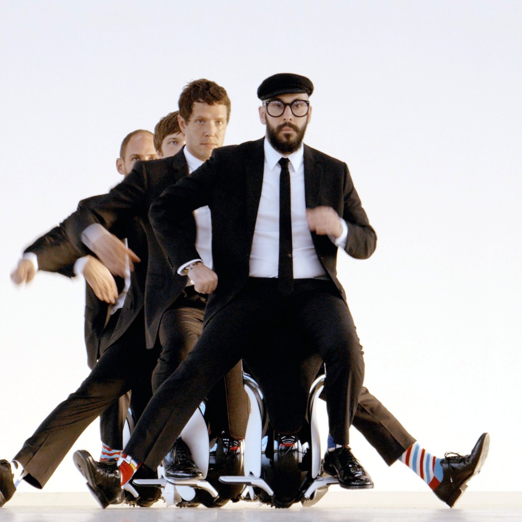 Das OK Go American Power Pop Band Wallpaper 1024x1024