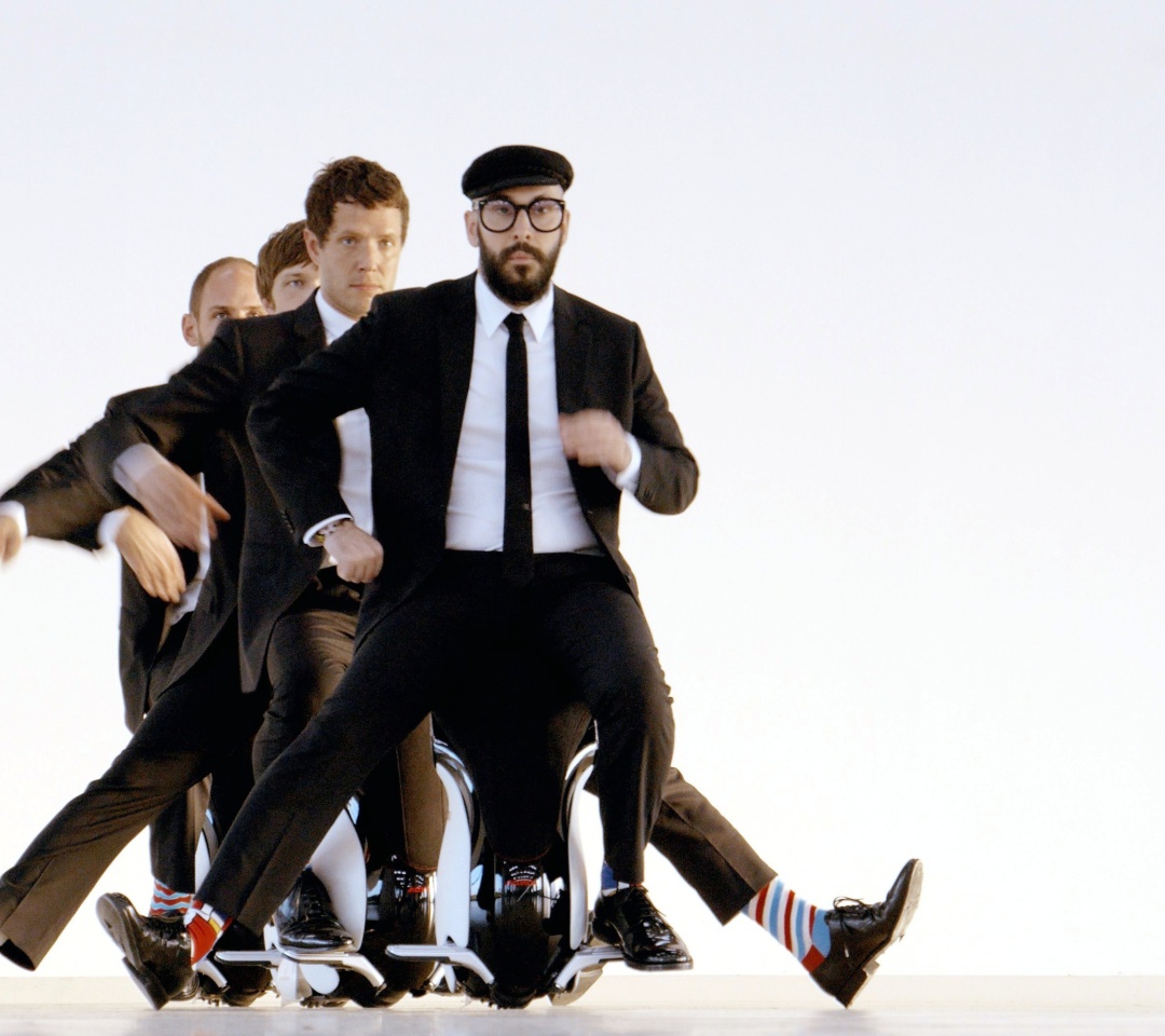 Das OK Go American Power Pop Band Wallpaper 1080x960