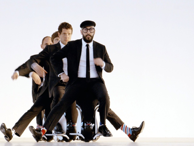 Das OK Go American Power Pop Band Wallpaper 640x480