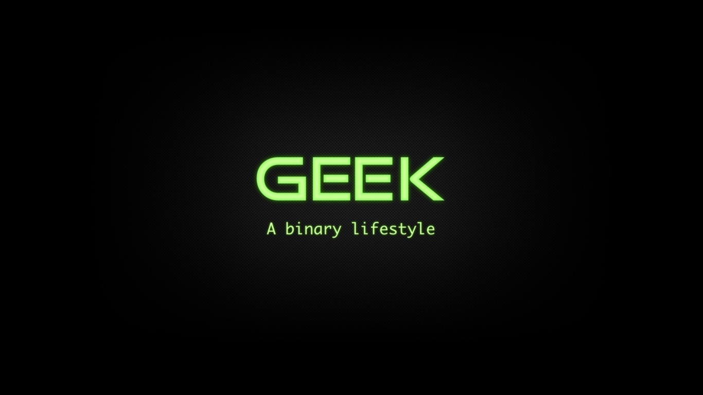 Sfondi Geek Lifestyle 1366x768