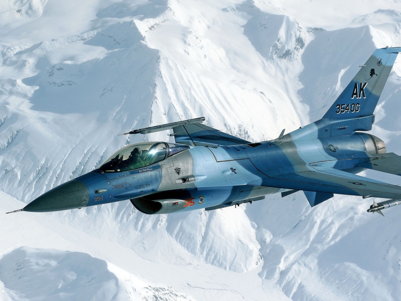 Das F-16 Fighting Falcon Wallpaper 1280x960