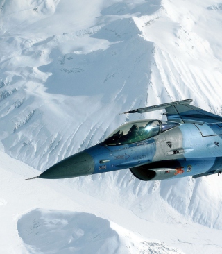 Kostenloses F-16 Fighting Falcon Wallpaper für Nokia X2-05