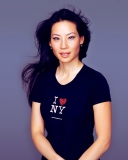 Обои Lucy Liu I Love Ny T-Shirt 128x160