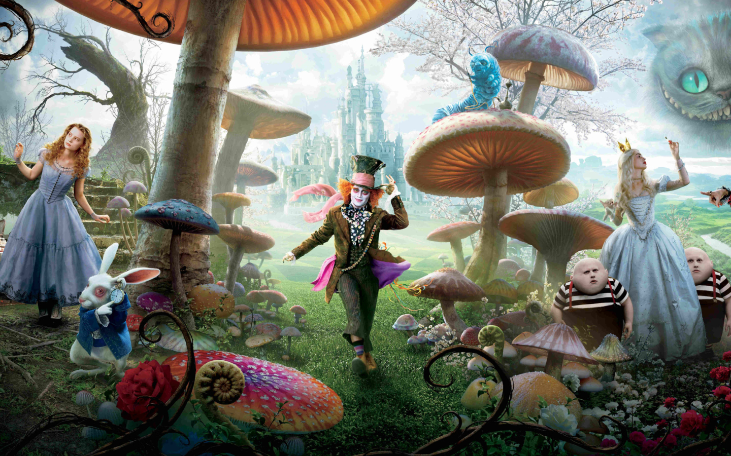 Das Alice In Wonderland Movie Wallpaper 1440x900