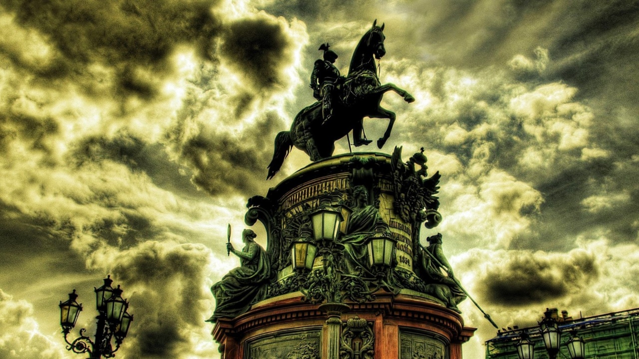 Screenshot №1 pro téma Monument to Nicholas I in Saint Petersburg 1280x720