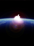 Fondo de pantalla Apple Eclipse 132x176
