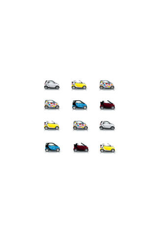 Fondo de pantalla Mini Smart Cars 320x480