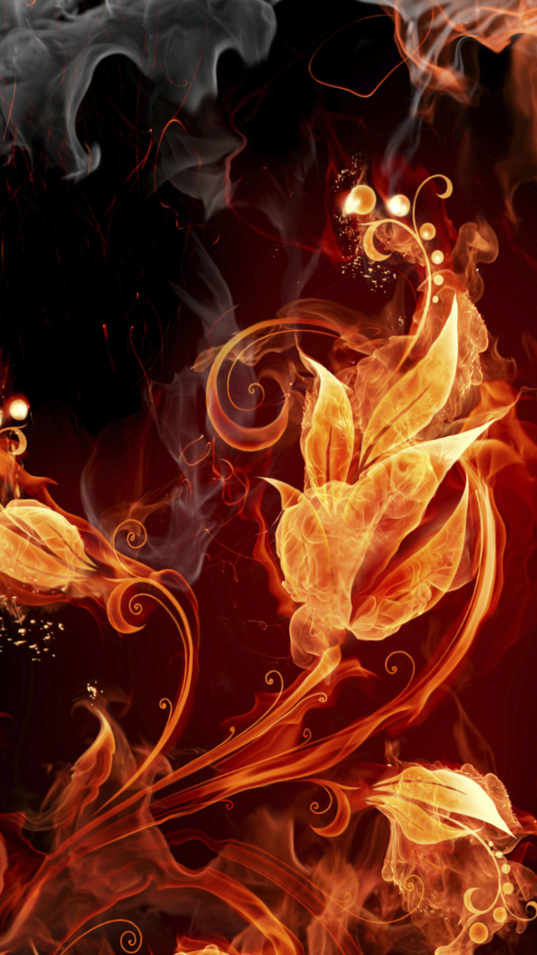 Fondo de pantalla Amazing Fire Mix 1080x1920