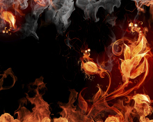 Amazing Fire Mix wallpaper 220x176
