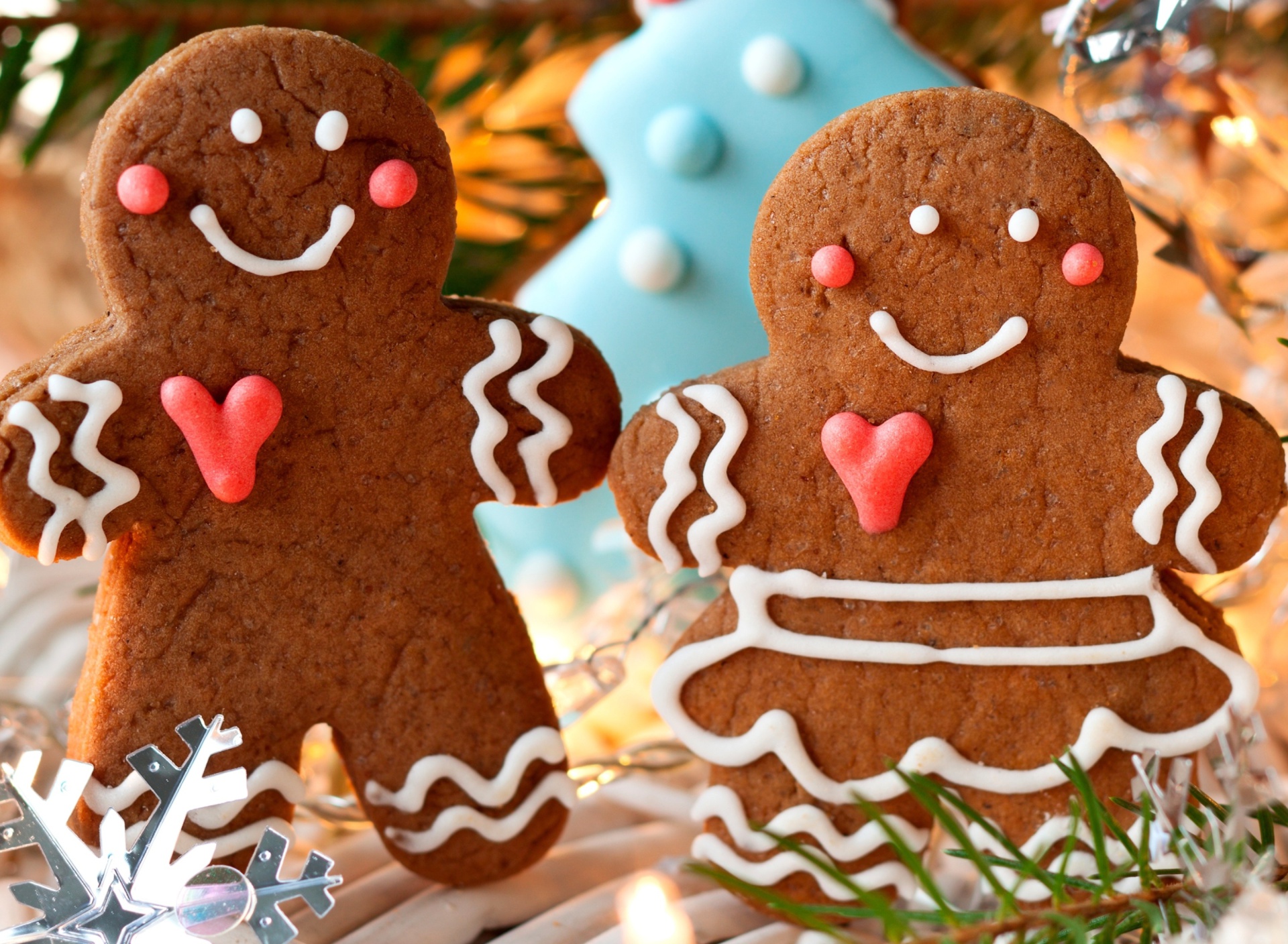 Das Traditional Christmas Cookies Wallpaper 1920x1408