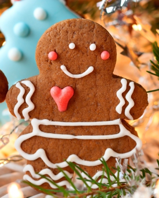 Traditional Christmas Cookies Wallpaper for 240x320