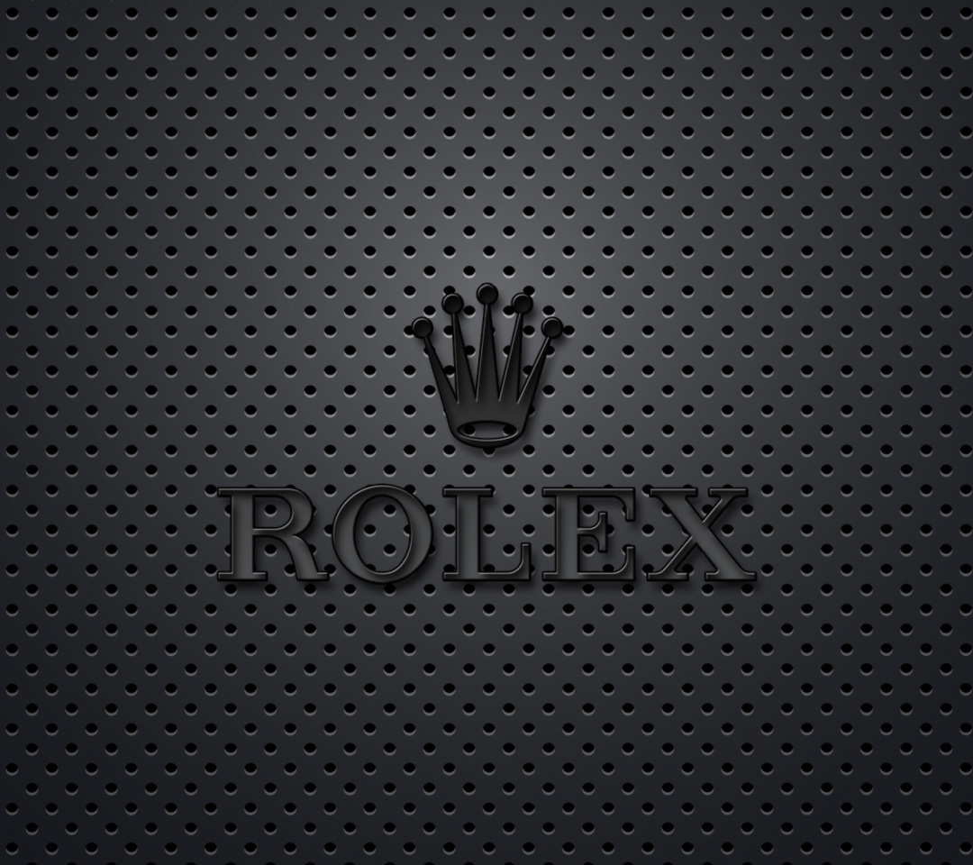 Das Rolex Dark Logo Wallpaper 1080x960