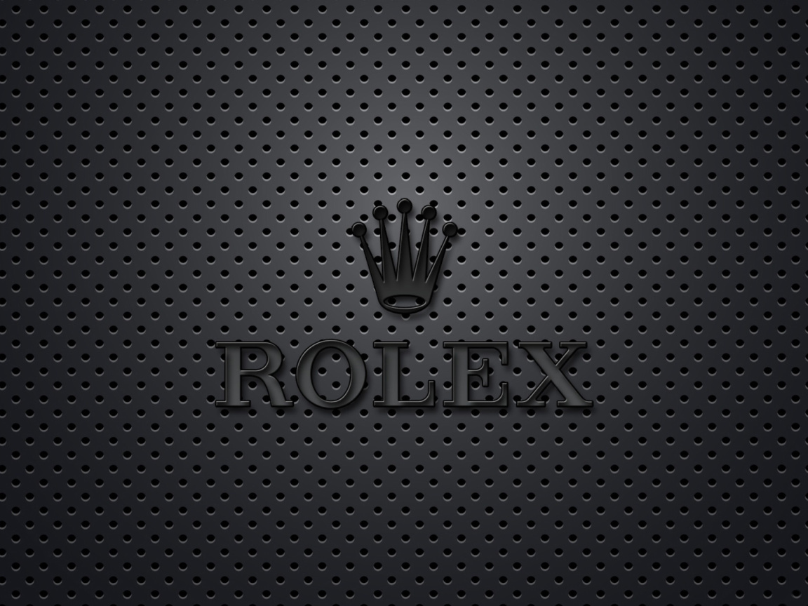 Sfondi Rolex Dark Logo 1152x864