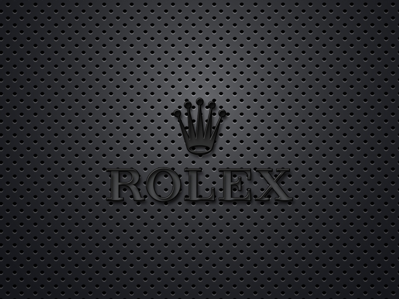 Rolex Dark Logo wallpaper 1280x960