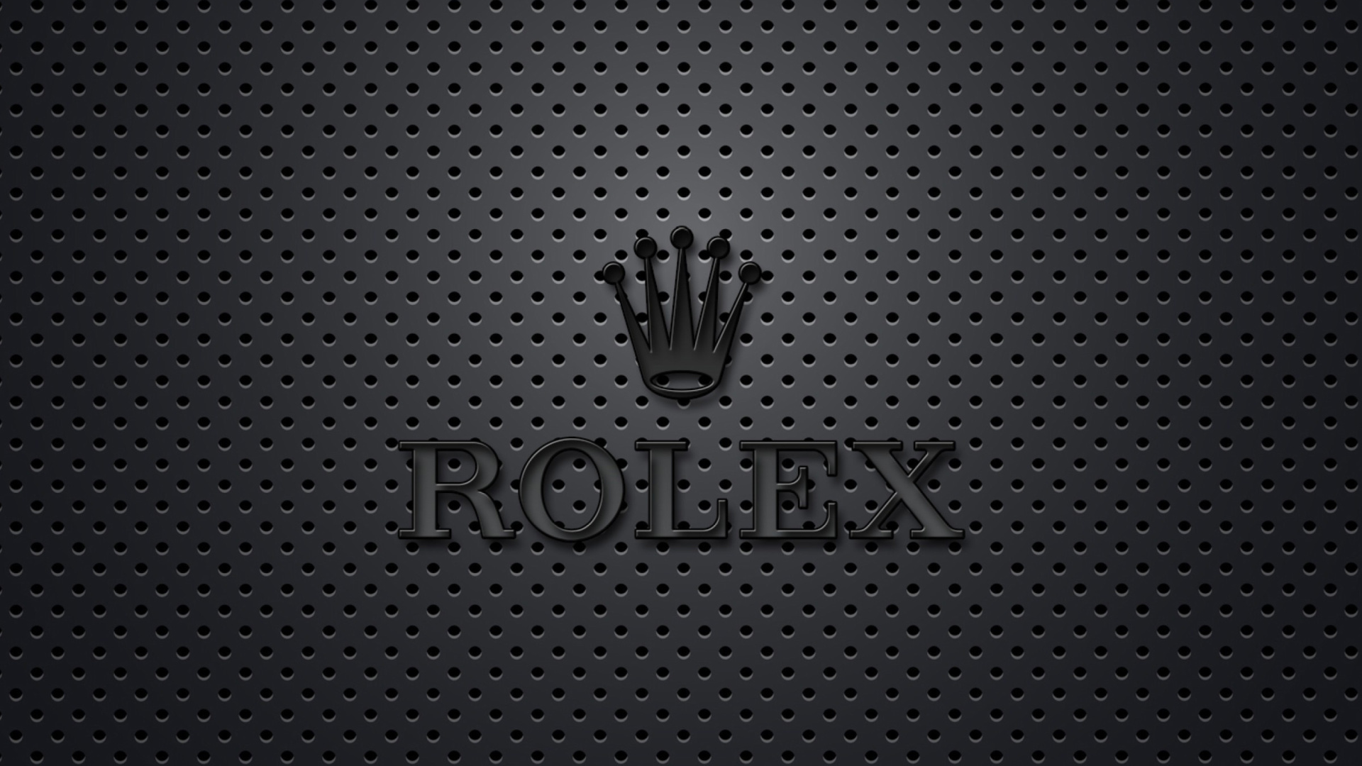 Das Rolex Dark Logo Wallpaper 1920x1080