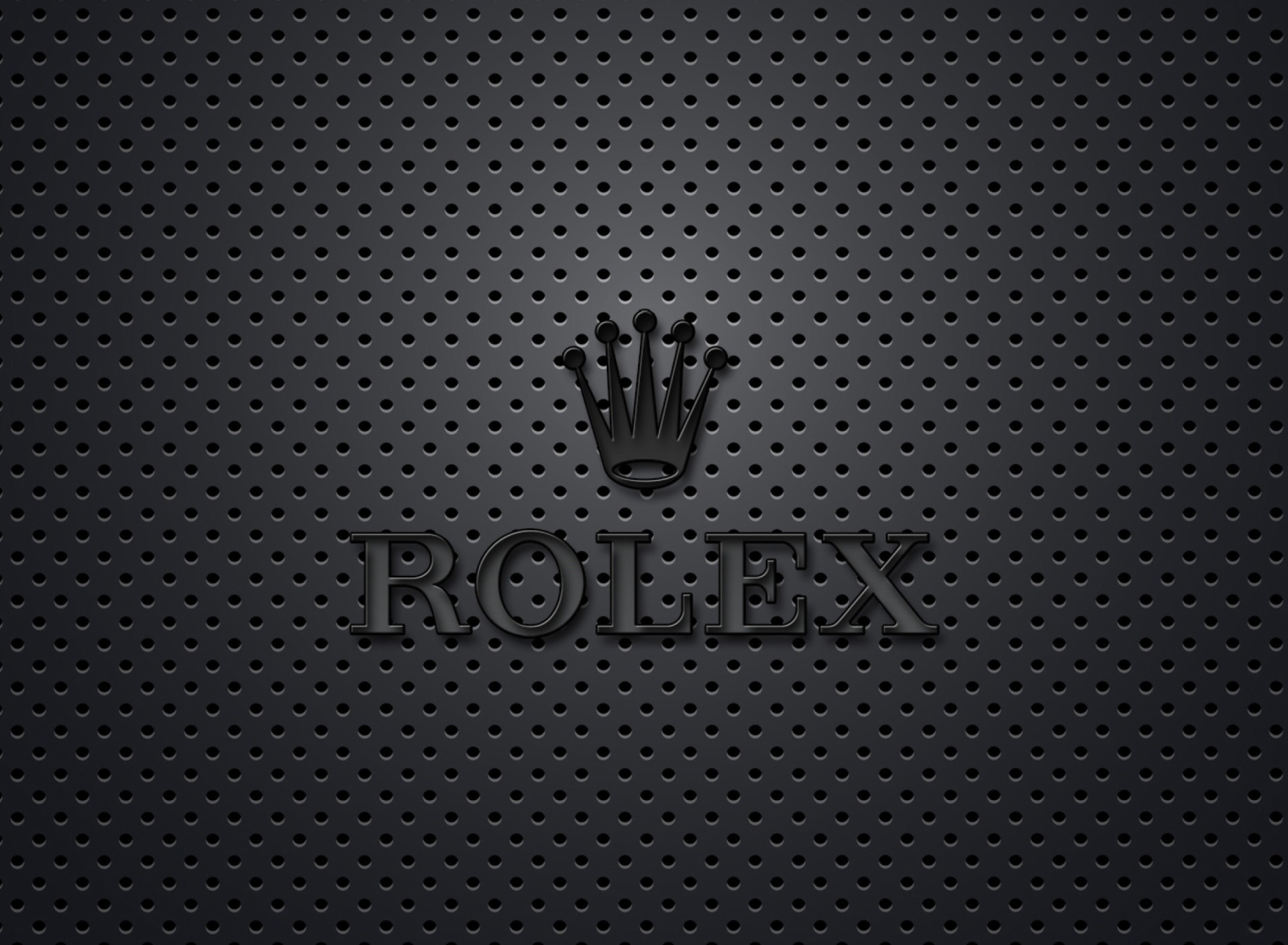 Das Rolex Dark Logo Wallpaper 1920x1408