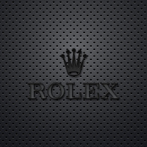 Fondo de pantalla Rolex Dark Logo 208x208