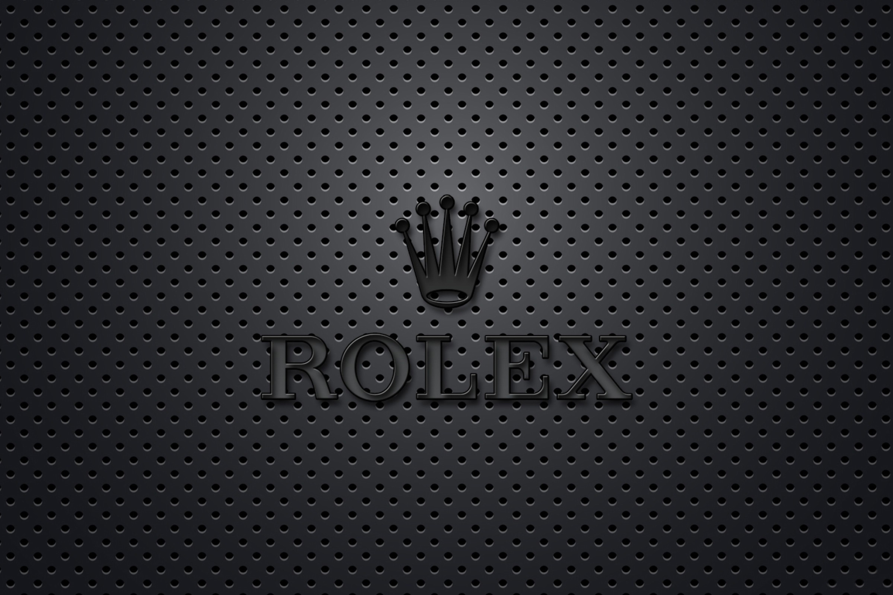 Rolex Dark Logo wallpaper 2880x1920