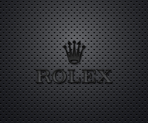 Rolex Dark Logo wallpaper 480x400
